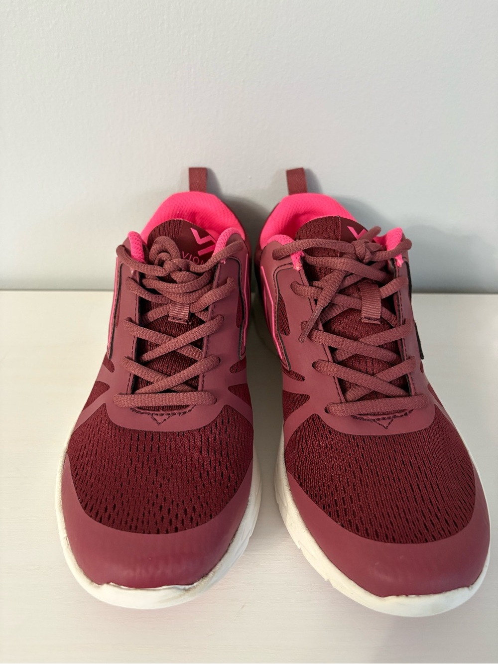 Vionic Brisk Miles Sneakers Shiraz Pink Orthotic Walking Shoe 7 - Picture 2 of 10